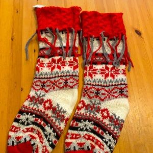 Set of 2 Aeropostale stockings approx 24”x6.5”